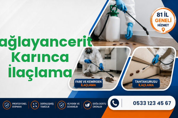 Çağlayancerit Karınca İlaçlama