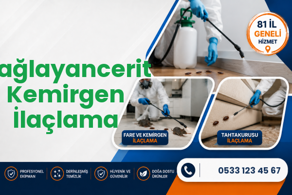Çağlayancerit Kemirgen İlaçlama