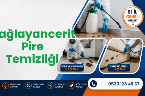 Çağlayancerit Pire Temizliği