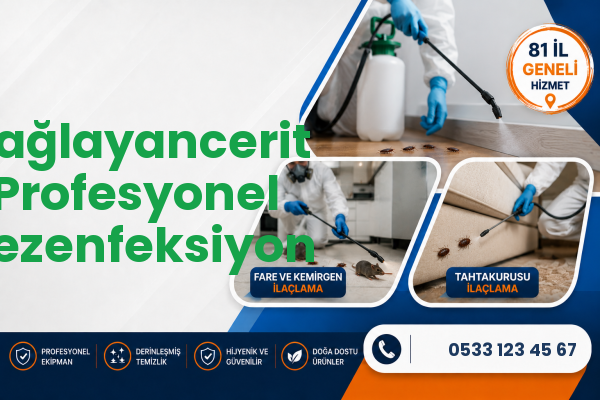 Çağlayancerit Profesyonel Dezenfeksiyon