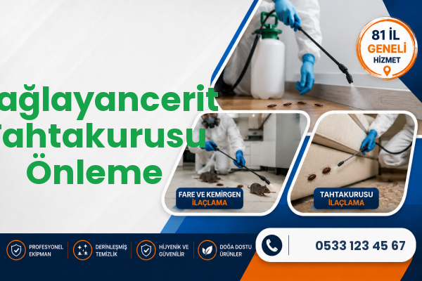 Çağlayancerit Tahtakurusu Önleme
