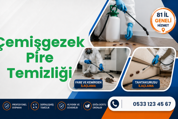 Çemişgezek Pire Temizliği