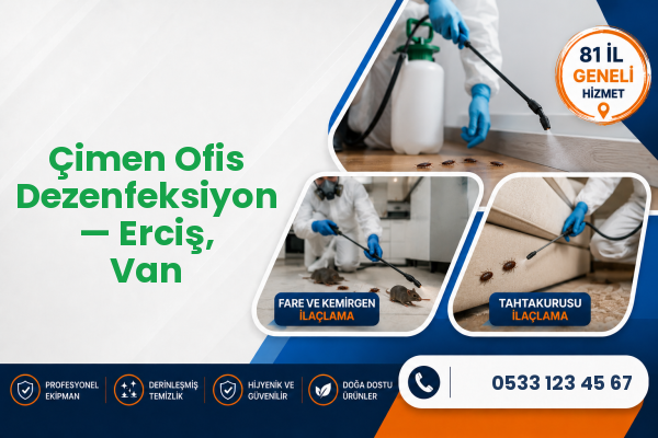 Çimen Ofis Dezenfeksiyon — Erciş, Van