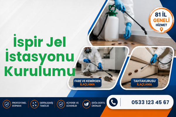 İspir Jel İstasyonu Kurulumu