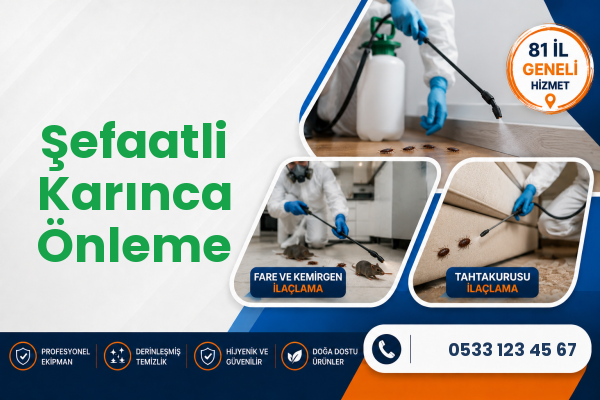 Şefaatli Karınca Önleme