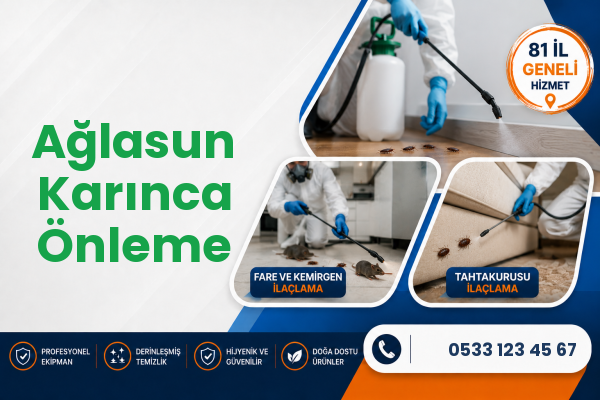 Ağlasun Karınca Önleme