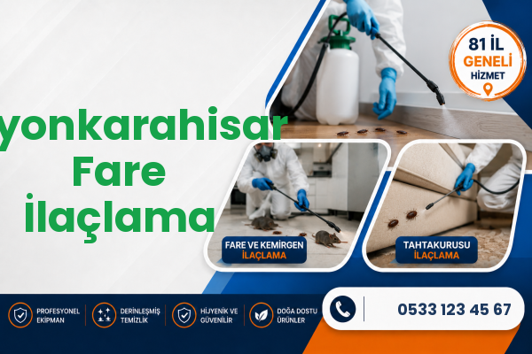 Afyonkarahisar Fare İlaçlama