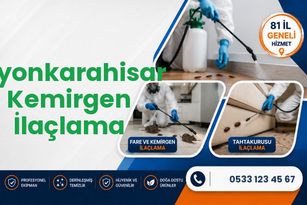 Afyonkarahisar Kemirgen İlaçlama