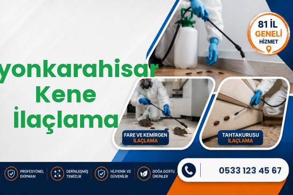 Afyonkarahisar Kene İlaçlama