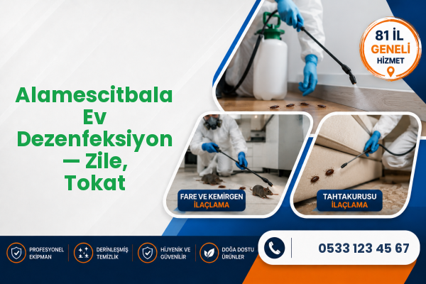 Alamescitbala Ev Dezenfeksiyon — Zile, Tokat