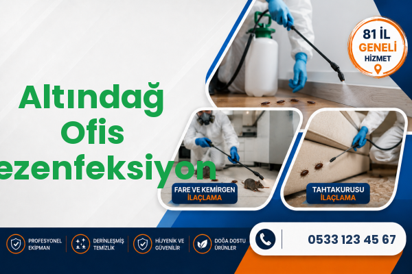Altındağ Ofis Dezenfeksiyon