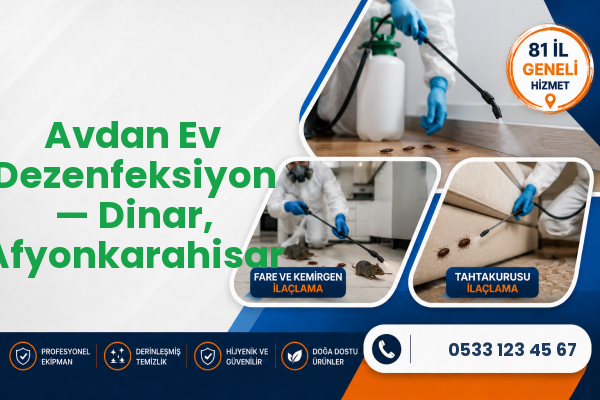 Avdan Ev Dezenfeksiyon — Dinar, Afyonkarahisar