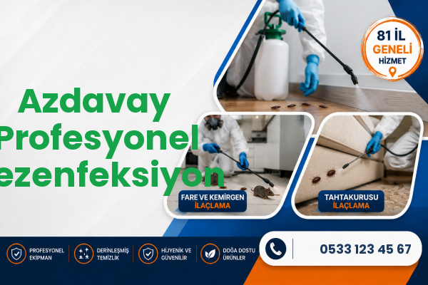 Azdavay Profesyonel Dezenfeksiyon