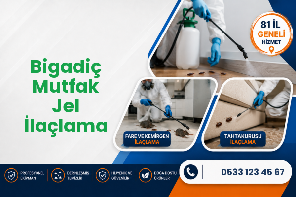Bigadiç Mutfak Jel İlaçlama
