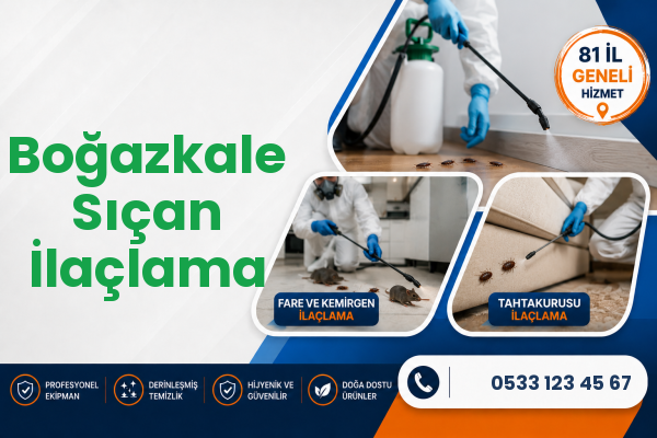 Boğazkale Sıçan İlaçlama