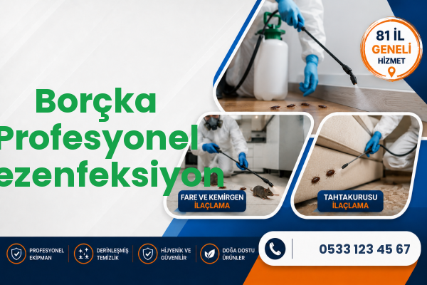 Borçka Profesyonel Dezenfeksiyon