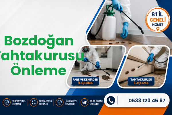 Bozdoğan Tahtakurusu Önleme