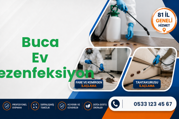 Buca Ev Dezenfeksiyon