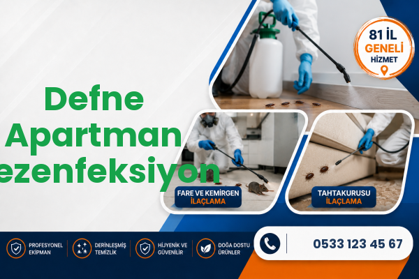 Defne Apartman Dezenfeksiyon