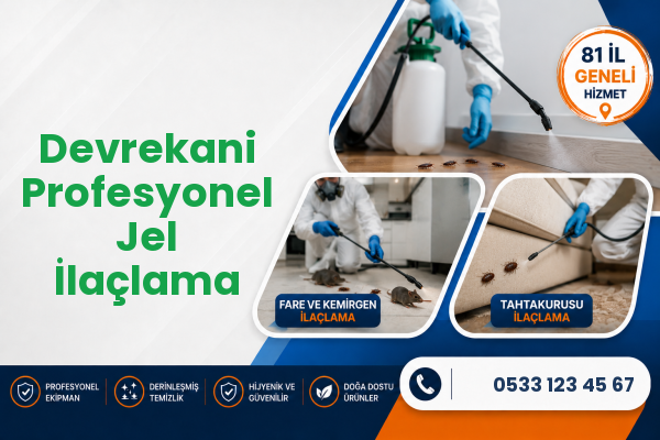 Devrekani Profesyonel Jel İlaçlama