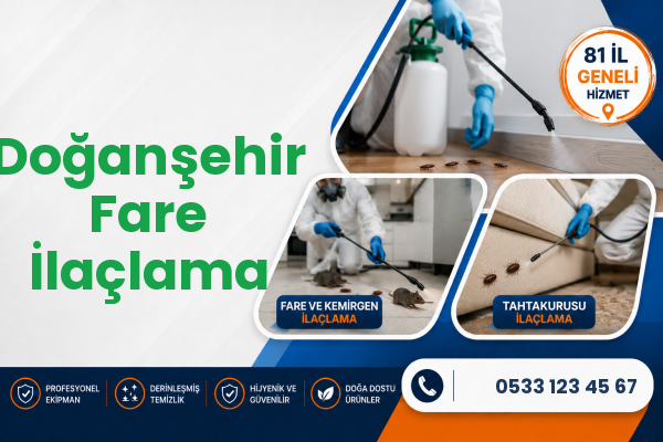 Doğanşehir Fare İlaçlama