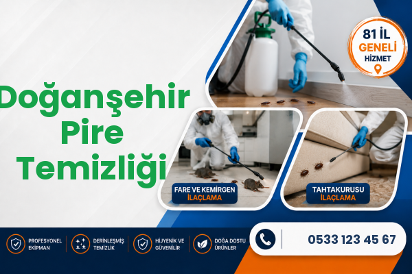 Doğanşehir Pire Temizliği