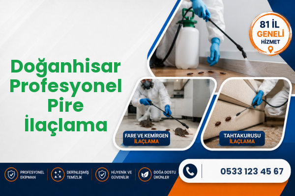 Doğanhisar Profesyonel Pire İlaçlama