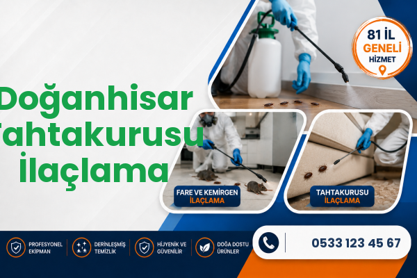 Doğanhisar Tahtakurusu İlaçlama