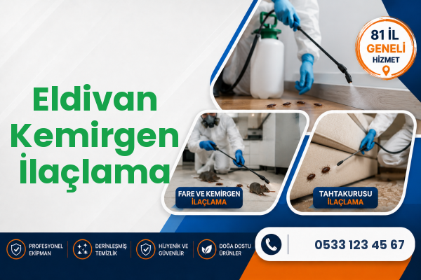 Eldivan Kemirgen İlaçlama