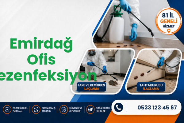 Emirdağ Ofis Dezenfeksiyon