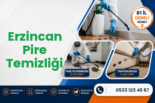 Erzincan Pire Temizliği