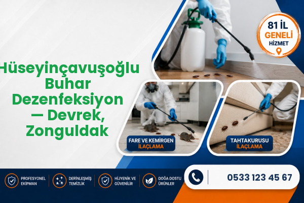 Hüseyinçavuşoğlu Buhar Dezenfeksiyon — Devrek, Zonguldak