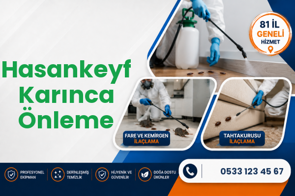 Hasankeyf Karınca Önleme