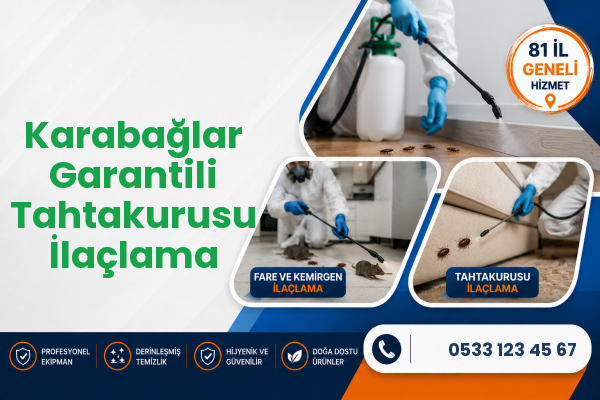 Karabağlar Garantili Tahtakurusu İlaçlama