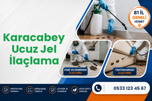 Karacabey Ucuz Jel İlaçlama