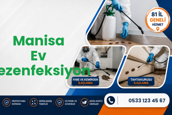 Manisa Ev Dezenfeksiyon