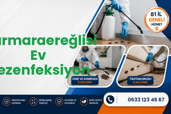 Marmaraereğlisi Ev Dezenfeksiyon