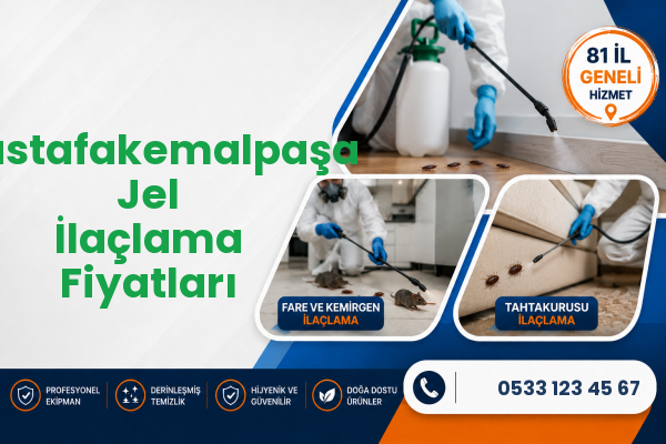 Mustafakemalpaşa Jel İlaçlama Fiyatları