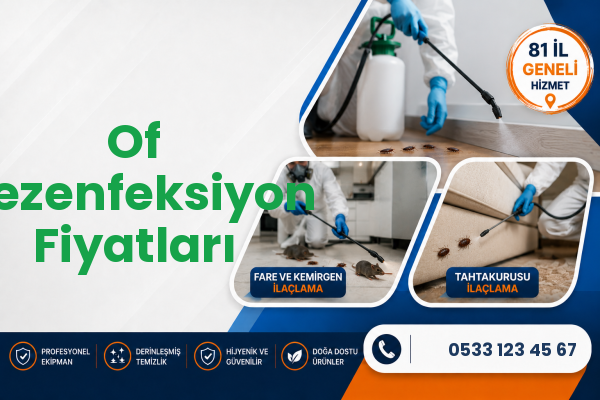 Of Dezenfeksiyon Fiyatları