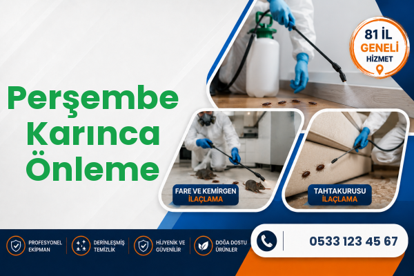 Perşembe Karınca Önleme