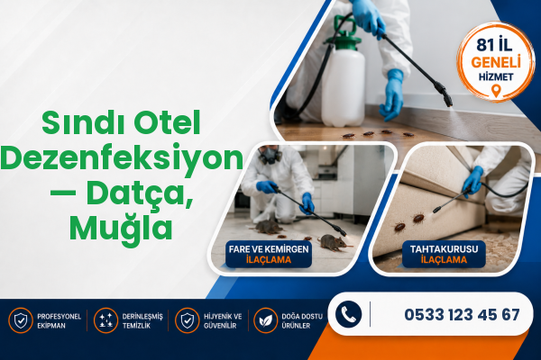 Sındı Otel Dezenfeksiyon — Datça, Muğla