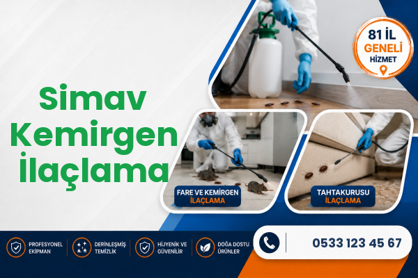 Simav Kemirgen İlaçlama