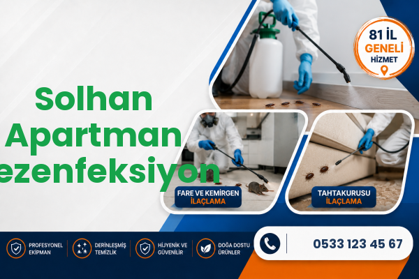 Solhan Apartman Dezenfeksiyon