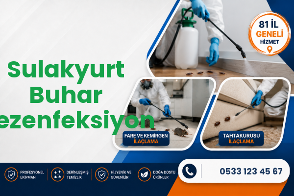 Sulakyurt Buhar Dezenfeksiyon