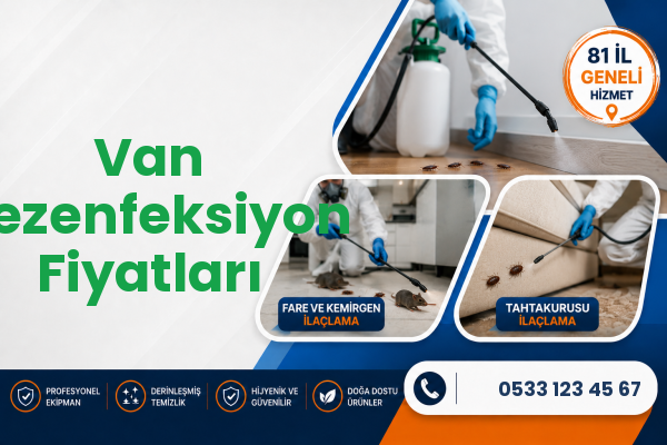 Van Dezenfeksiyon Fiyatları